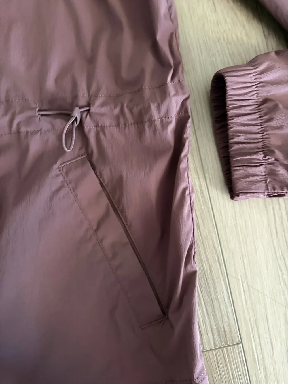 Nike Purple Hooded Windbreaker Lightweight Jacket